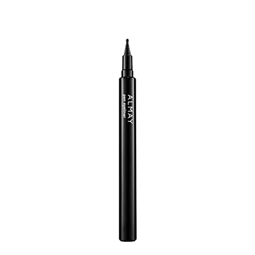 Almay Eyeliner Pen - Hypoallergenic, Long-Lasting, Smooth Application - Black, 1 Count