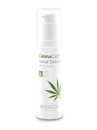 Andalou Naturals CannaCell Facial Serum - Hydrating, Plant-Powered Antioxidants - 1oz