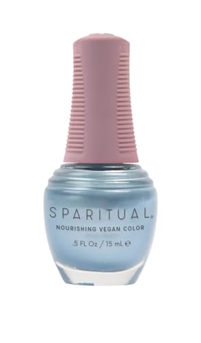 SpaRitual Nail Polish - Nourishing Vegan Formula, 72 Colors, 1-Step Application