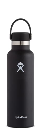 Hydro Flask Water Bottle - Insulated, Leakproof, BPA-Free, 21oz, 24hrs Cold, 12hrs Hot