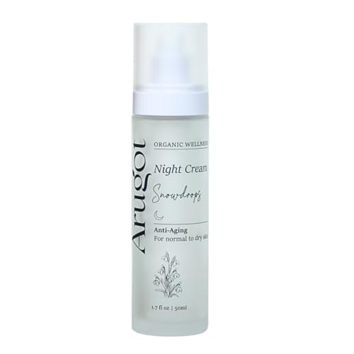 Arugot Snowdrops Night Cream - Firms Skin, Reduces Wrinkles, Paraben-Free - 50ml