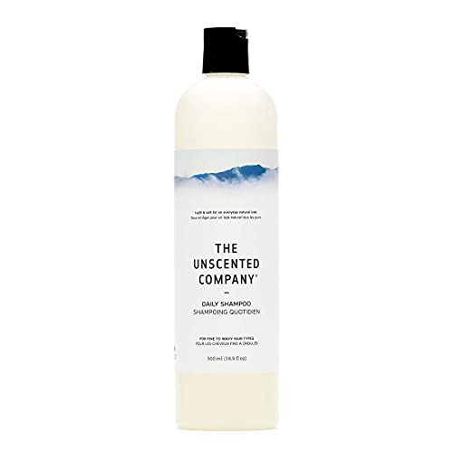 The Unscented Company Daily Shampoo - Gentle Cleansing, Certified Organic - 500 ML