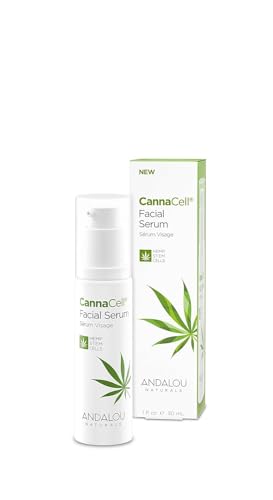 Andalou Naturals CannaCell Facial Serum - Hydrating, Plant-Powered Antioxidants - 1oz