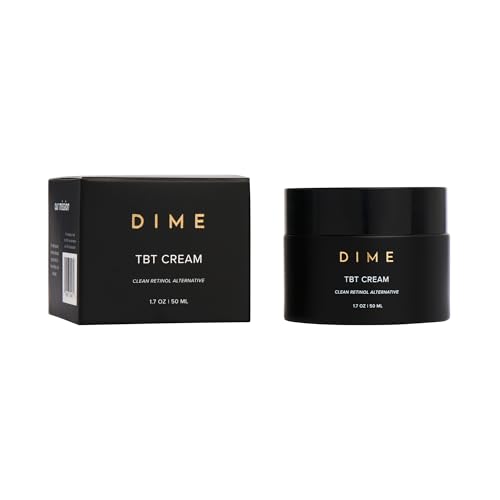 DIME Beauty TBT Cream - Anti-Aging Moisturizer with Bakuchiol, Lightweight Night Cream - 1.7 oz