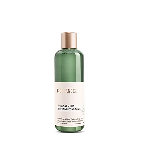 Biossance Squalane + BHA Toner - Minimizes Pores, Hydrates Skin, Vegan & Cruelty-Free - 4.5 fl oz