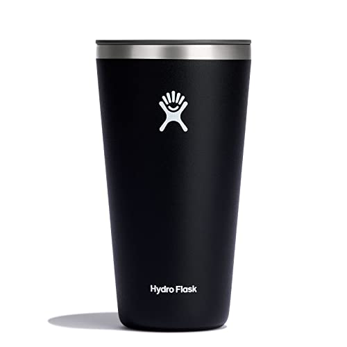 Hydro Flask 28 oz Tumbler - Durable Stainless Steel, BPA-Free, Temp Control - Black