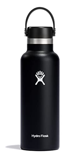 Hydro Flask Water Bottle - Insulated, Leakproof, BPA-Free, 18oz, Keeps Drinks Cold/Hot