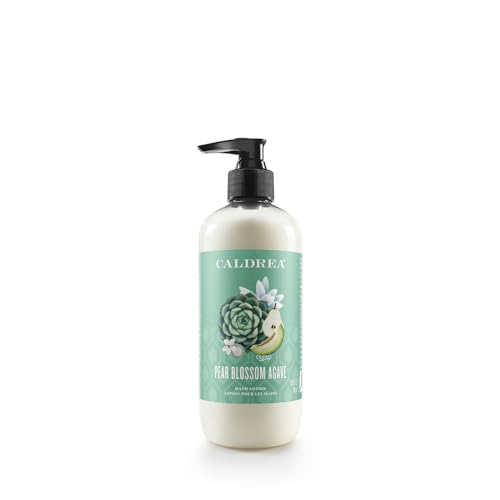 Caldrea Body Lotion - Hydrating Shea Butter & Aloe, Pear Blossom Agave Scent - 10.8oz