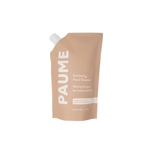 PAUME Exfoliating Hand Soap - Hydrating Cleanser with Biodegradable Microbeads - 16.9oz