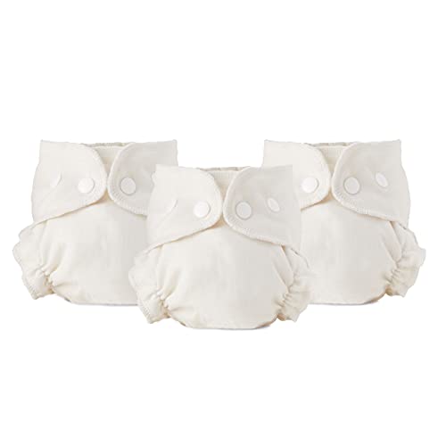 Esembly Cloth Diaper Inner - Soft, Absorbent, Adjustable, Leak-Proof Inserts - 3-Pack, Size 1