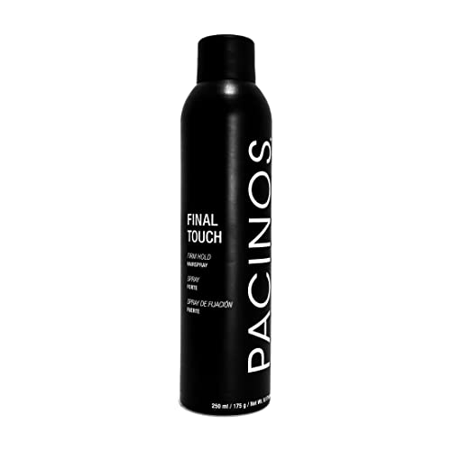 Pacinos Final Touch Hairspray - Anti-Frizz, Firm Hold, Flake-Free, Adds Volume - 10oz