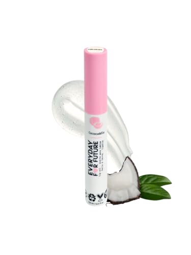 EVERYDAY FOR FUTURE Coconut Lip Oil - Nourishing Moisture, Vegan & 99% Natural - Piña Colada 5ml