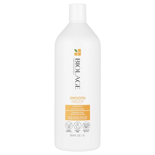 Biolage Smooth Proof Shampoo - Controls Frizz, Paraben & Silicone-Free, Vegan - 33.8 Fl. Oz