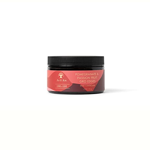 As I Am Long and Luxe Edge Controller - Strengthens Hairline, Flake-Free Hold - 4oz