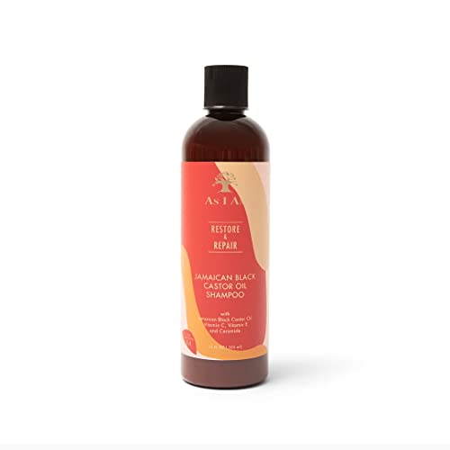 As I Am Jamaican Black Castor Oil Shampoo - Strengthens & Repairs, Fiber Ceramides - 355ml