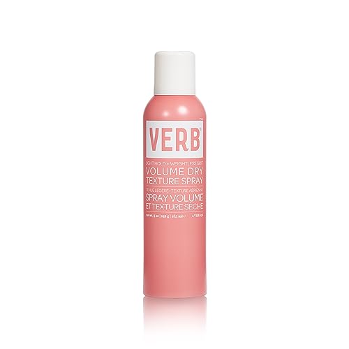 VERB Volume Dry Texture Spray - Instant Volume, Hydrating Ingredients, Grapefruit Scent - 5oz