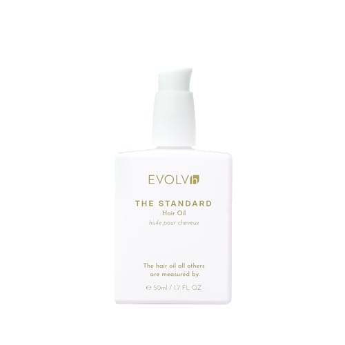 EVOLVh Hair Oil - Moisture & Shine Booster, Heat Protection, Vegan - 1.7 fl oz