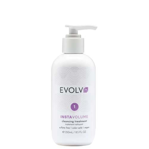 EVOLVh Natural InstaVolume Cleansing Treatment - Nourishing, Vegan, Sulfate-Free - 8.5 fl oz