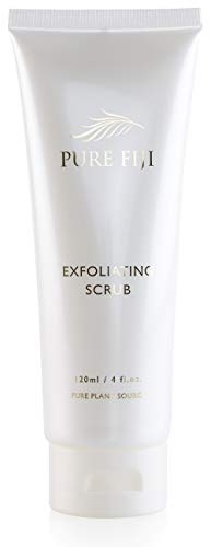 Pure Fiji Body Scrub - Exfoliates & Nourishes with Coconut Oil, Vitamin E - 4oz