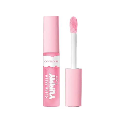 COVERGIRL Lip Gloss - Juicy, Lightweight, Natural Scents, Vegan, Gluten-Free - Peach Out!