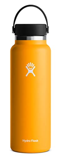 Hydro Flask Wide Mouth Bottle - Insulated, Leakproof, BPA-Free, Durable Stainless Steel - 32oz