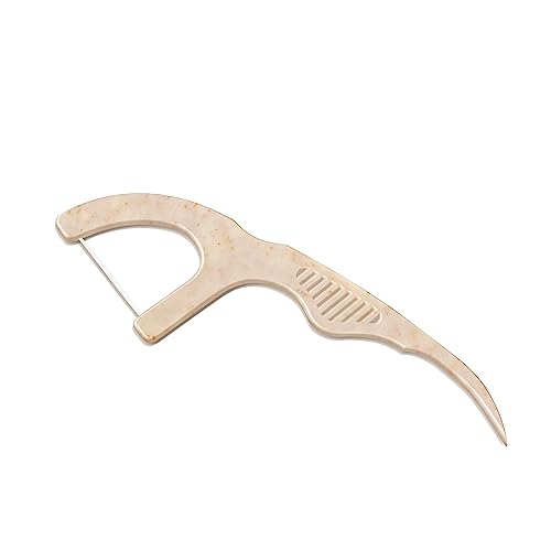 The Humble Co. Floss Picks - Plant-Based Dental Floss for Oral Care, Mint Flavor - 200 Count