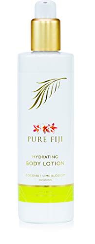 PURE FIJI Body Lotion - Deep Hydration with Coconut Milk & Vitamin E, Coconut Lime Blossom - 12oz