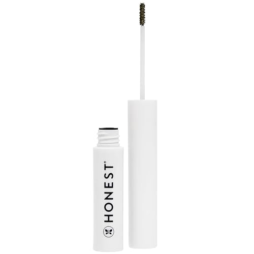 Honest Beauty Brow Gel - Adds Volume & Strengthens, EWG Verified, Vegan - Taupe, 0.05 fl oz