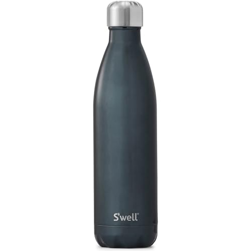 S'well Stainless Steel Water Bottle - Keeps Drinks Cold 48hrs, Hot 24hrs, BPA-Free - 25oz Blue