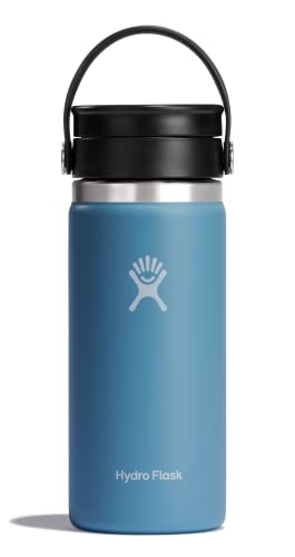 Hydro Flask 16 oz Water Bottle - Leakproof Flex Sip Lid, BPA-Free, Dishwasher Safe - Laguna