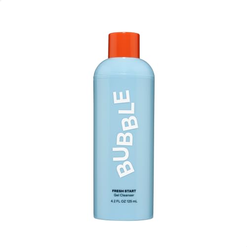 Bubble Skincare Fresh Start Gel Cleanser - Gentle Exfoliation, Aloe Vera & Caffeine - 125ml