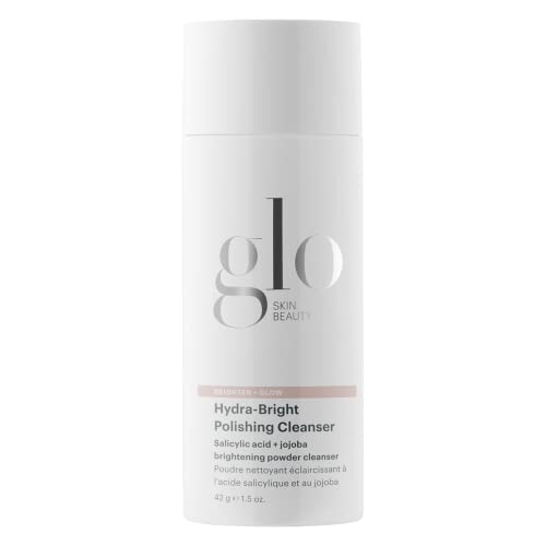 Glo Skin Beauty Face Cleanser - Exfoliates, Brightens, Gentle Jojoba Beads - 4oz