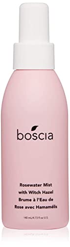 boscia Face Toner - Hydrates, Revitalizes, Alcohol-Free with Rosewater & Witch Hazel - 4.73 Fl Oz