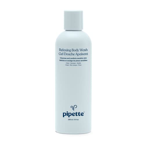 Pipette Relaxing Body Wash - Plant-Derived Moisturizing Squalane, Aromatherapeutic Citrus - 8 fl oz