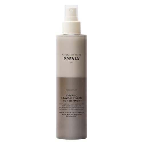 PREVIA Leave-in Conditioner Spray - Restores Shine, Strengthens Hair, White Truffle Extract - 200ml