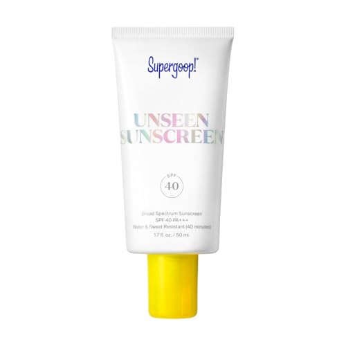 Supergoop! Unseen Sunscreen - SPF 40, Broad Spectrum Protection, Weightless & Oil-Free - 1.7 fl oz