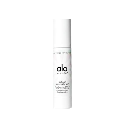 Alo Yoga Sunscreen - 100% Mineral SPF 20, UVA/UVB/Blue Light Protection, Vegan - 1.7 oz