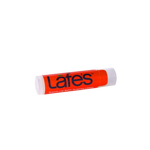 Lafe's Natural Body Care Lip Balm - Certified Organic, Moisturizing Beeswax & Oils - 0.15oz