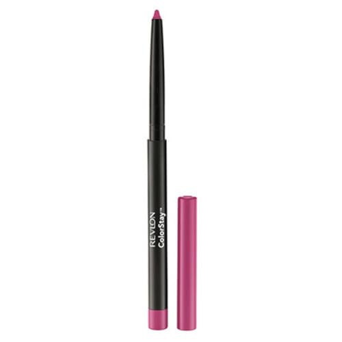 REVLON Lip Liner - Longwear Rich Color, Smooth Application, Built-in Sharpener - 677 Fuchsia, 0.01oz