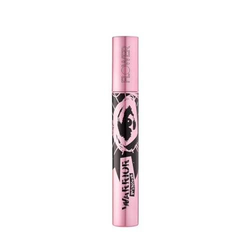 FLOWER Beauty Warrior Princess Mascara - Clump-Free Volume, Length & Lift - Black