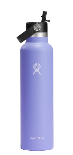 Hydro Flask Water Bottle - Insulated, Leakproof, Pure Taste, Fits Cupholders - 24oz