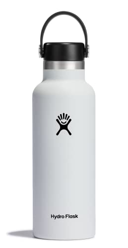 Hydro Flask Water Bottle - 24H Cold & 12H Hot, Leakproof, BPA-Free, 18 Oz