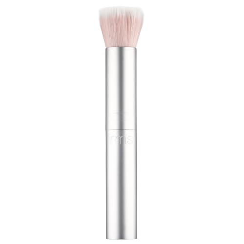 RMS Beauty Skin2Skin Blush Brush - Effortless Blending, Vegan & Cruelty-Free - Dual Technology