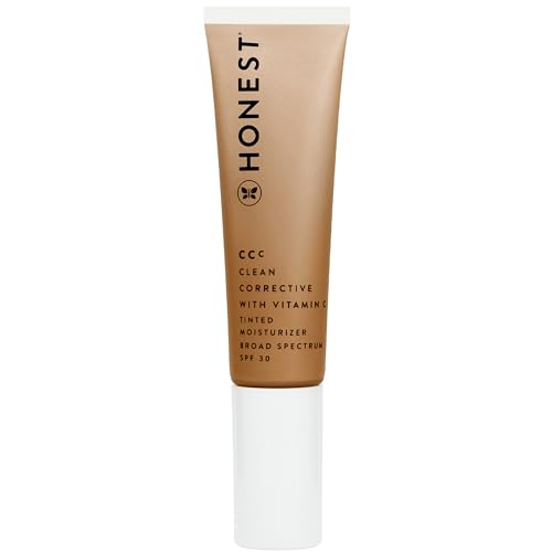 Honest Beauty Tinted Moisturizer - Vitamin C, Mineral SPF 30, Vegan, 9 Shades - 1 fl oz