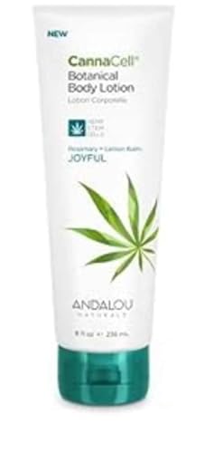 Andalou Naturals Body Lotion - Nourishing Antioxidants, Vegan, Non-GMO - Rosemary & Lemon Balm, 8oz