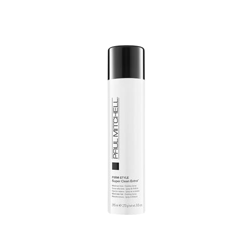 Paul Mitchell Hair Spray - Maximum Hold, Fast-Drying, Vegan & Paraben Free - 9.5 oz