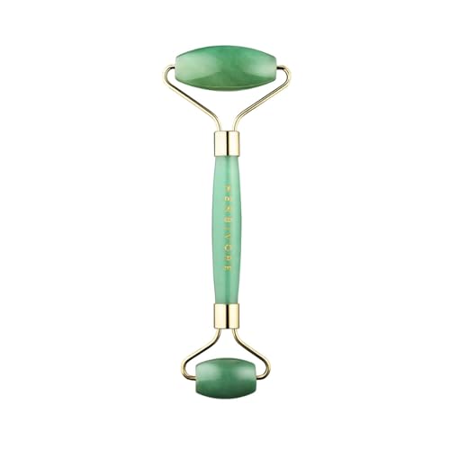 Herbivore Jade Stone Facial Roller - Reduces Puffiness, Eases Tension, Vegan - 1 Count