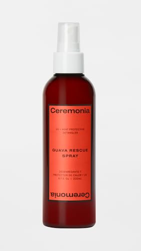 Ceremonia Guava Rescue Spray - Detangler & Heat Protectant, Color Safe, 6.70 Fl Oz