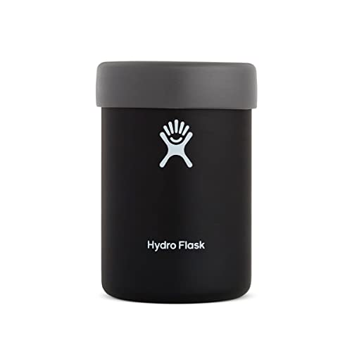 Hydro Flask Cooler Cup - Insulator for Cans & Bottles, BPA-Free, 12oz, Black