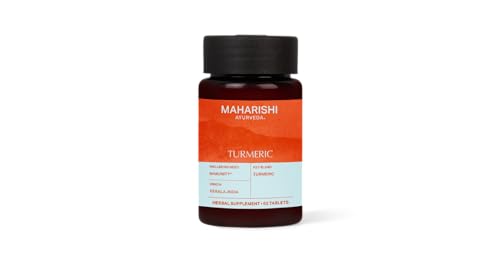 Maharishi Ayurveda Turmeric Tablets - Joint & Immunity Support, Vegan & Non-GMO - 60 Count